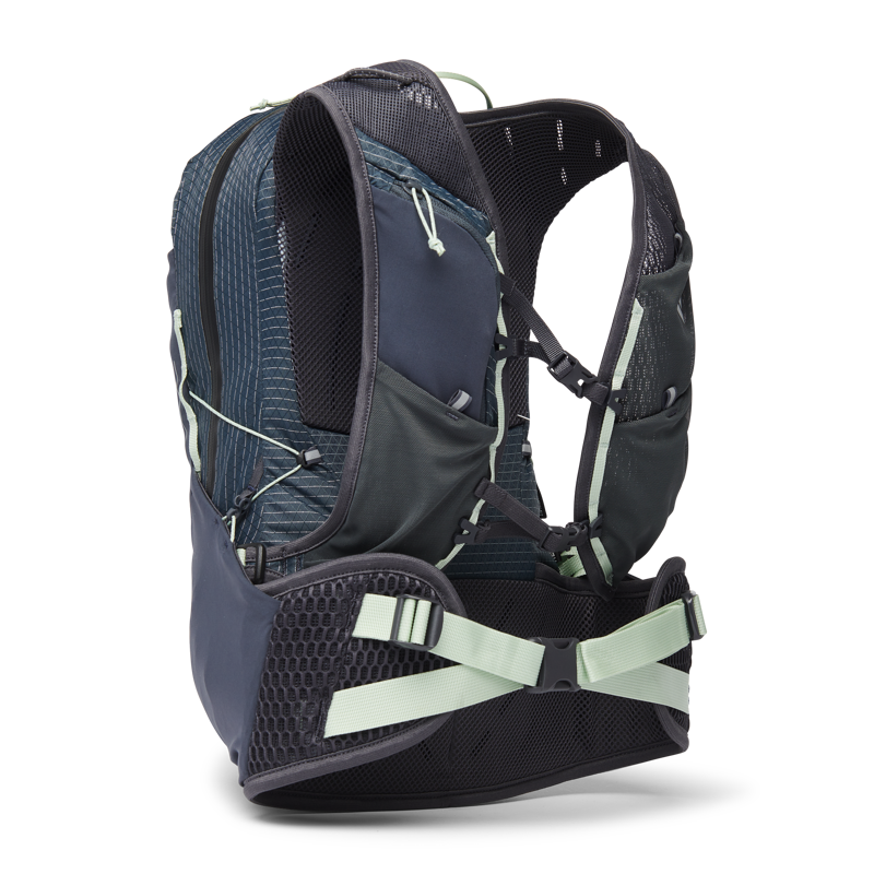 Black Diamond Women's Pursuit Backpack 15L Carbon/Foam Green-4